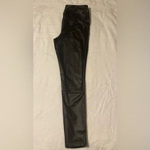 Faux Leather Pants